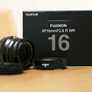 FUJIFILM 富士フィルム XF16mm F2.8 R WR ブラック【新品同様】