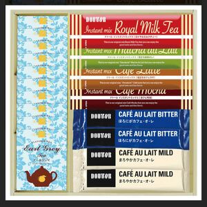 新品 ドトール バラエティセット コーヒーミルクティー スティック
