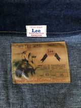 送料無料、即決！ WAREHOUSE × LEE #101 COWBOY DENIM JAKET ウェアハウス リー カウボーイ デニム ジャケット 濃紺　サイズ36_画像7