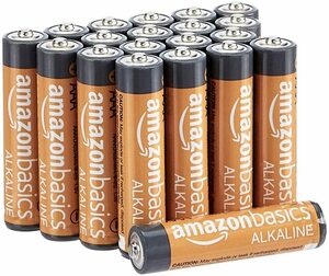 Amazonベーシック 乾電池 単4形 アルカリ 20個セット