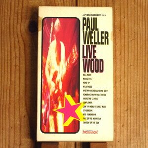  domestic version / Paul Weller / paul (pole) *wela-/ Live Wood / live * wood [po knee Canyon / PCVP-51555] VHS