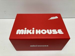 N730-220123-151 MIKI HOUSE ミキハウス 子供用 キッズ 13.5㎝ インディゴブルー うさぎ タグ付き 未使用
