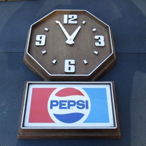  Vintage Pepsi-Cola PEPSI wall clock Ac590