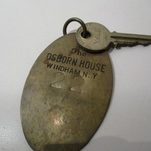 ビンテージ The Osborn House #22 真鍮製 キー タグ kf563_画像3