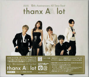 CD AAA 15th Anniversary All Time Best -thanx AAA lot- (4枚組) 未使用未開封CD 