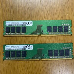 Samsung メモリ16GB PC4-2400T 2枚セット