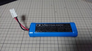 1 ラジコン バッテリー タミヤ ニッカド 電池 7.2v カスタムパック 1300mAh ドリフト クロカン ランチボックス