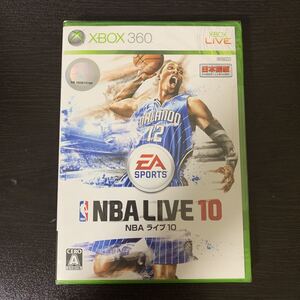 【新品、未開封品】XBOX360 NBAライブ10