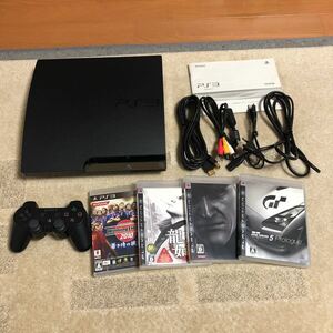 PS3本体 CECH-2500A 初期化済み　ソフト&HDMIケーブル付き