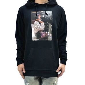 新品 レオン LEON ショートカット ヒロイン 少女 女の子 マチルダ ナタリーポートマン 煙草 パーカー Mサイズ タイト スリム ビッグ ワイド