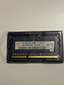 Hynix ノートパソコン LAPTOP PC メモリ 2Rx8 PC3-8500S DDR3-1066 2GB 1枚 ジャンク品