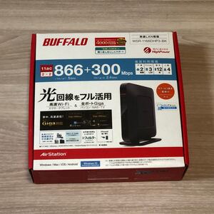 バッファロー WSR-1166DHP3-BK