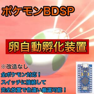 【完全自動】ポケモン BDSP ダイパリメイク タマゴ自動孵化装置