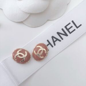CHANEL ヴィンテージボタン パーツ ピアス ハンドメイドパーツ