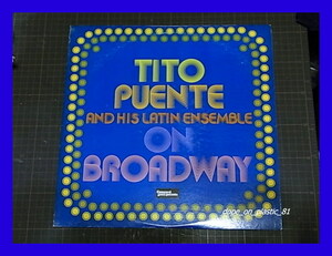 TITO PUENTE AND HIS LATIN ENSEMBLE ティト・プエンテ / ON BROADWAY/LCJ-7009/5点以上で送料無料、10点以上で10%割引!!!/LP