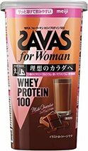【14食分】 294g 明治 ザバス(SAVAS) for Woman ホエイプロテイン100 ミルクショコラ風味【14食分】 _画像1