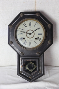 古い柱時計（稼働します）