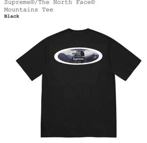 Supreme The North Face Mountains Tee XL Black シュプリーム 21AW ザ ノースフェイス マウンテン Tシャツ 黒 ボックス ロゴ XLarge