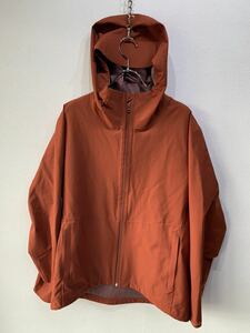 【人気】UNIQLO/ユニクロ　はっ水加工　止水ジップ　 パーカー　ジャケット　サイズ XL　橙/オレンジ　アウトドア　キャンプ　大きい K1381