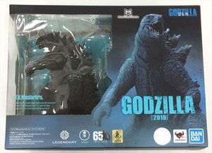 Ib478★S.H.MonsterArts ゴジラ 2019 「ゴジラ キング・オブ・モンスターズ」バンダイ フィギュア 中古/美品★