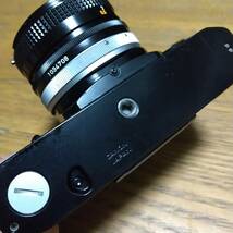 【美品】★Canon AE-1 ブラック/FD 50mm F1.8 S.C. MF一眼レフ シャッター鳴き無し！★完動品★_画像6