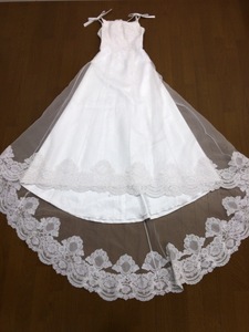 ◆ワタベ ウェディング Avica アヴィカ ウェディングドレス 7号 白 ホワイト レディース 女性用 ESS-141 結婚式 結婚パーティー