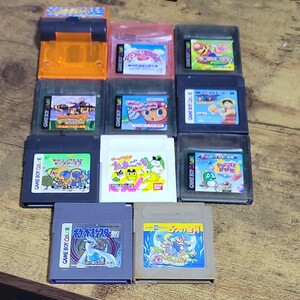 ゲームボーイカラー ソフトまとめ売り