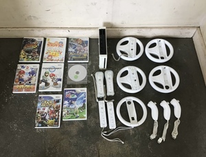 **Nintendo nintendo Wii body soft various together set Mario etc. game Junk Gifu departure 7/23