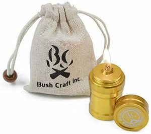 Bush Craft ブッシュクラフト オイルインサートキャンドル 45 ゴールド 45mm