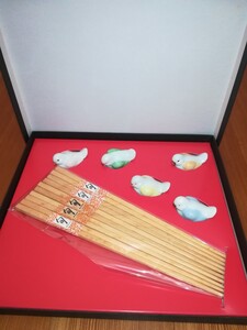 橋と箸置き
