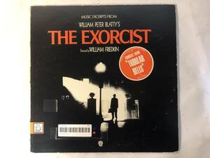 20115S 12inch LP*eksosi -тактный /THE EXORCIST/MUSIC EXCERPTS FROM WILLIAM PETER BLATTY'S*P-8464W