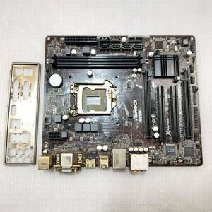 【中古パーツ】BIOS確認のみ、ASROCK B85M マザーボード　LGA1150 ■MB999