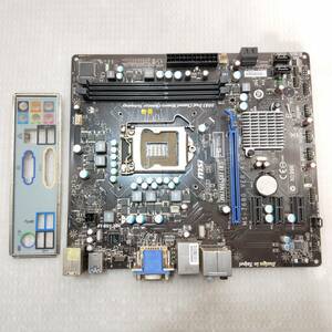 【中古パーツ】BIOS確認のみ、MSI H61MU-S01(B3)マザーボード　LGA1155 ■MB1049