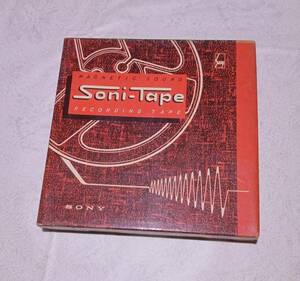 オープンリールテープ Sony Soni-Tape ソニー TYPE-5 記録媒体 レコーディングテープ レトロ is-nedb
