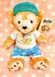 WDW アウラニ ダッフィー ハワイ限定 AULANIぬいぐるみ Hawaii KO OLINA.HAWAII Duffy ディズニー 人形 くまのぬいぐるみ サンバイザー