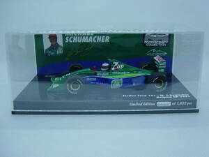 送料350円～ MINICHAMPS 1/43 Jordan Ford 191 F1 Belgian GP 1991 #32 M.Schumacher ジョーダン ミハエル・シューマッハ ベルギーGP