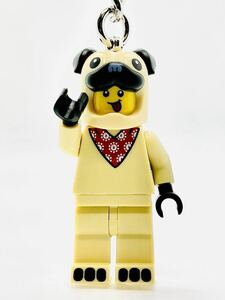 【送料無料】レゴ フレンチ ブルドッグ 着ぐるみ キーホルダー キーリング キーチェーン LEGO