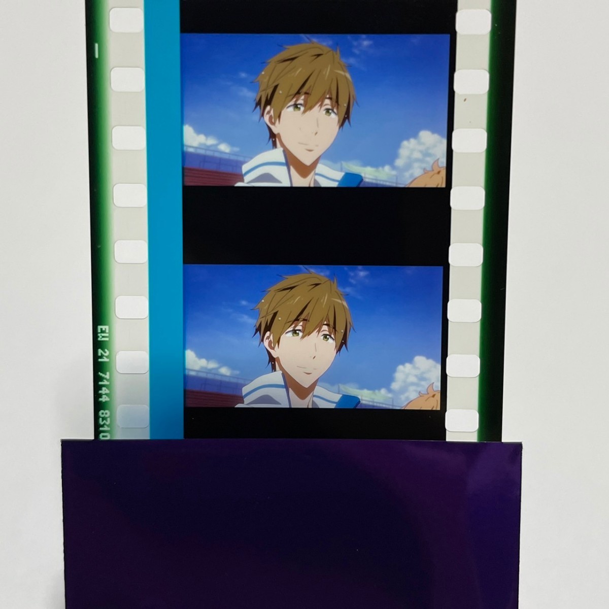 FS2-5-02)free! 入場特典 コマフィルム【遙・たかぽんストラップ】-