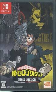 Switch◆僕のヒーローアカデミア　Ｏｎｅｓ　Ｊｕｓｔｉｃｅ　ワンズジャスティス　～　バンダイナムコ　　■3点より送料無料有り■/59.98