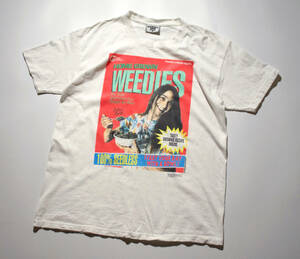 90s Vintage DOG EAT DOG HOME GROWN WEEDIES T-shirt / RAP Tee Dr. Dre Cypress Hill SUPREME ①