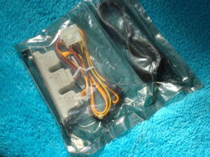 eSATA 2 port & power supply port conversion the back side racket unopened 