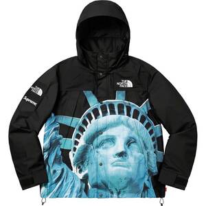 新品未使用 19aw Supreme The North Face Statue of Liberty Mountain Jacket S ブラック TNF マウンテンパーカー