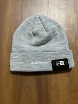 新品未使用 17aw Supreme シュプリーム New Era ニューエラ Box Logo Beanie グレー_画像2