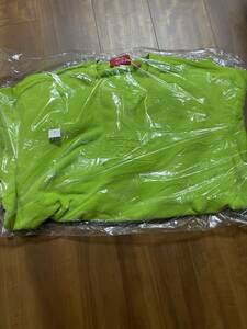 新品未使用 20ss Supreme シュプリーム Cutout Logo Crewneck XL Lime Green ライムグリーン BOX LOGO スウェット