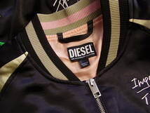 Ｅ25■ 試着程度　DIESEL　ディーゼル　　スカジャン　　 sizeM_画像8