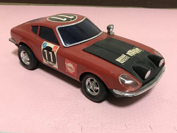 送料無料　当時物　1/18位　日産　フェアレディZ ラリーカー　ミニカー　NISSAN FAIRLADYZ RALLY CAR 旧車