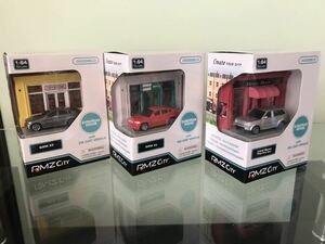 送料無料　1/64 ミニカー　ジオラマ　3個セット　BMW LAND ROVER RMZ City INNO Diorama