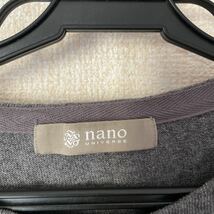 カットソー ボーダーニット nano universe ナノユニバース S_画像2