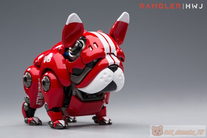 【HWJ】RAMBLER MECHANIC BEAST 零号機(赤) 機械犬 ブルドッグ 合金あり 完成品 可動 フィギュア 新品