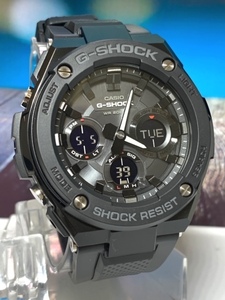新品 カシオ Casio ジーショック G-SHOCK 腕時計 メンズ アナデジ 20気圧防水 ワールドタイム タフソーラー オールブラック